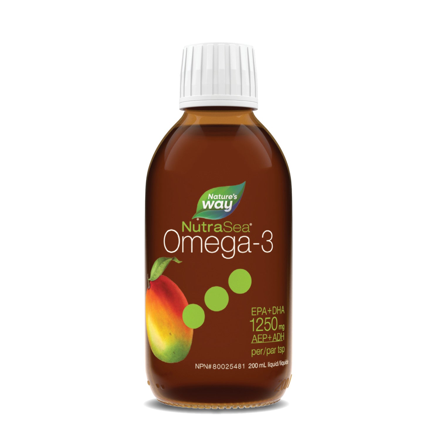 NutraSea® Oméga-3, Mangue / 6.8 fl oz (200 ml)