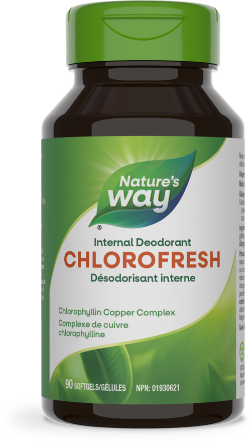 Chlorofresh, Chlorophyllin Copper Complex / 90 softgels