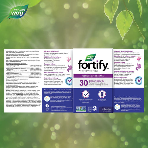 Probiotique pour femmes Fortify™ / 30 capsules