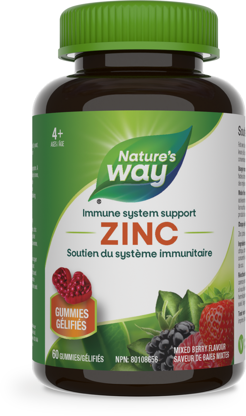 Zinc Gummies, Immune System Support / 60 gummies