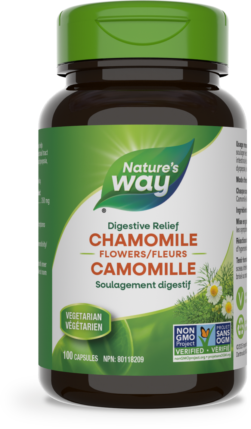 Chamomile Flowers / 100 capsules