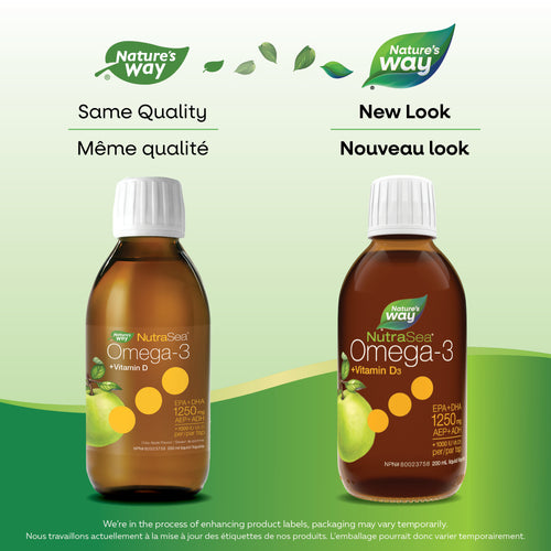 NutraSea+D™ Omega-3, Crisp Apple / 6.8 fl oz (200 ml)