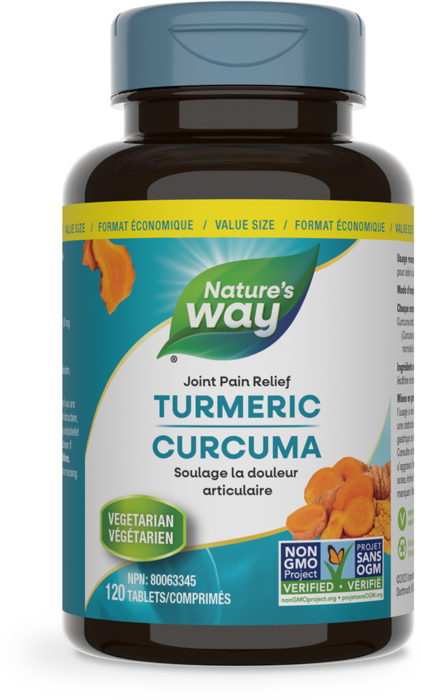 Curcuma, extrait standardisé / 120 comprimés