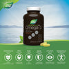 NutraSea® HP™ +D Omega-3 Liquid Gels, Fresh Mint / 60 softgels