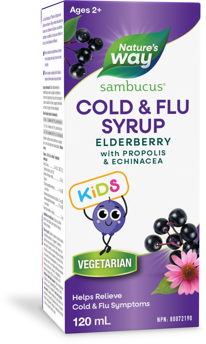Kids Sambucus Cold and Flu Care, Syrup / 4 fl oz (120 ml)