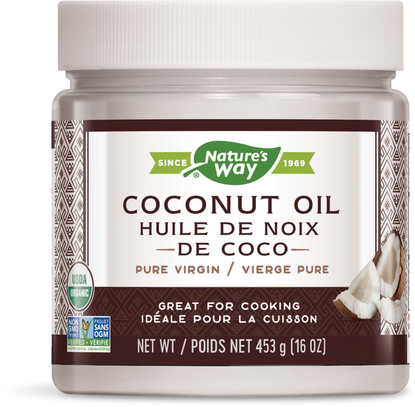 Coconut Oil Organic Pure Virgin / 16 oz (454 g)