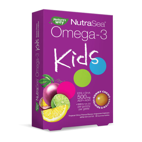 NutraSea Omega-3 Kids Gummy Chews  / 30 gummies