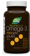 NutraSea+D™ Oméga-3 Mini Gels, Menthe Fraîche / 120 gélules