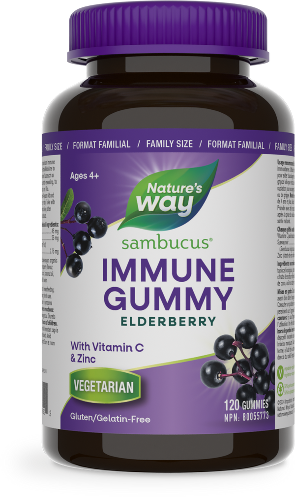 Sambucus, Soutien Immunitaire / 120 gummies