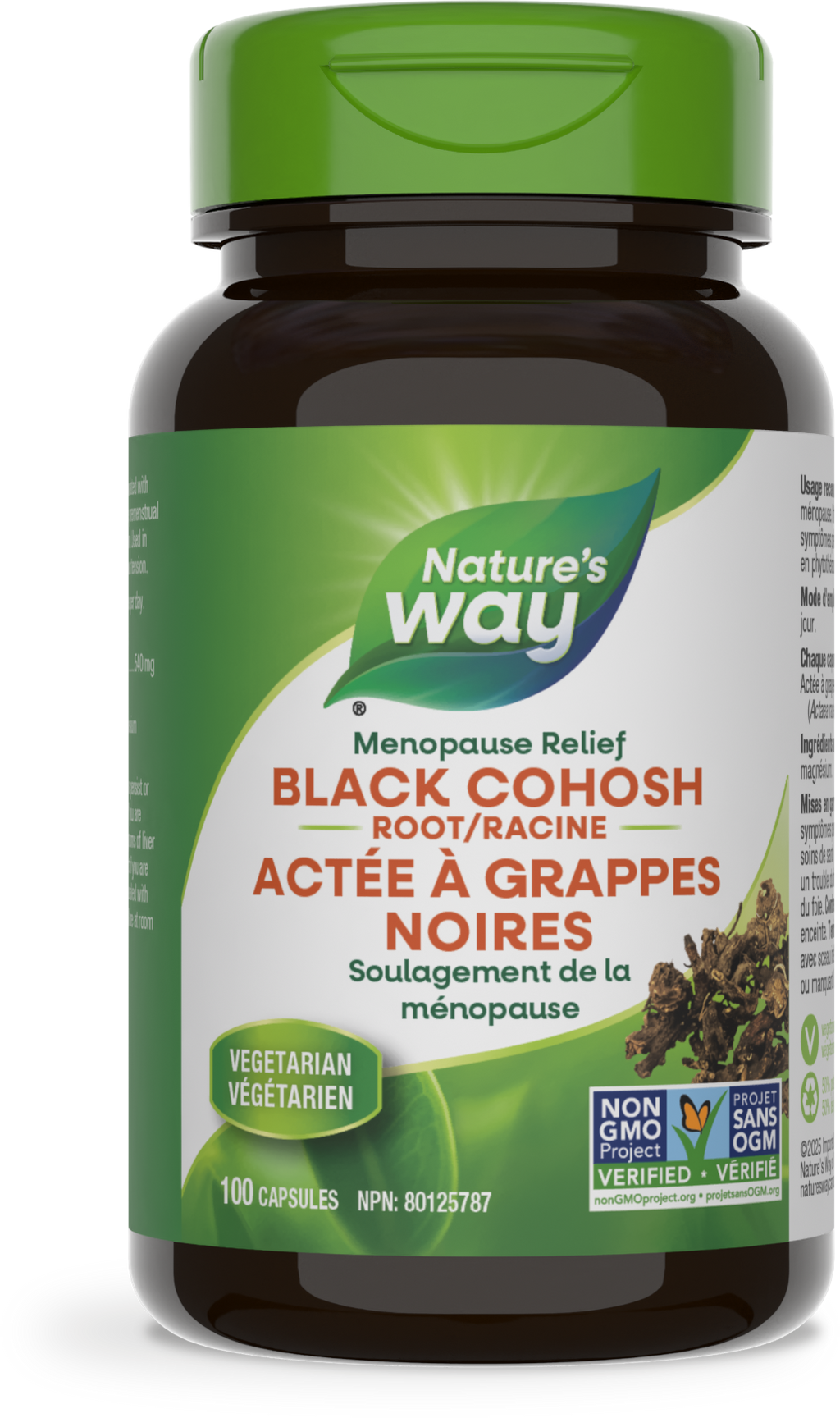 Black Cohosh Root / 100 capsules