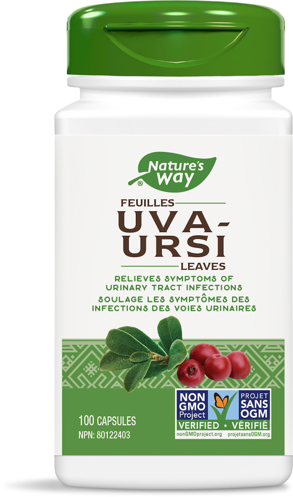 Uva Ursi Leaves / 100 capsules