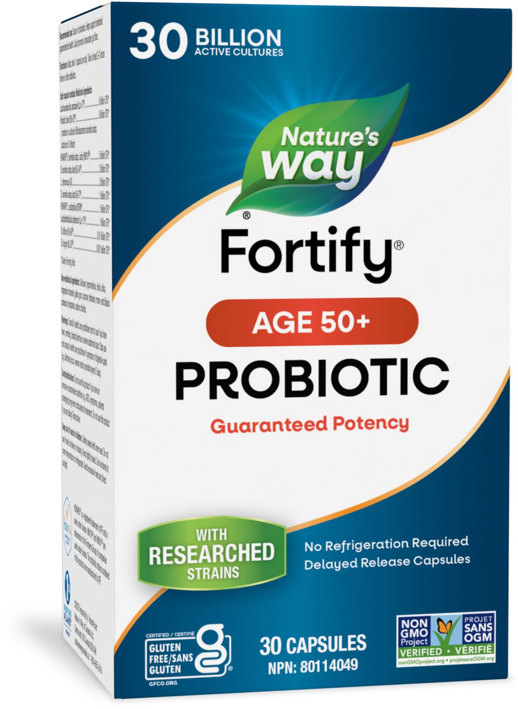 Probiotique Fortify™ 50+ / 30 gélules