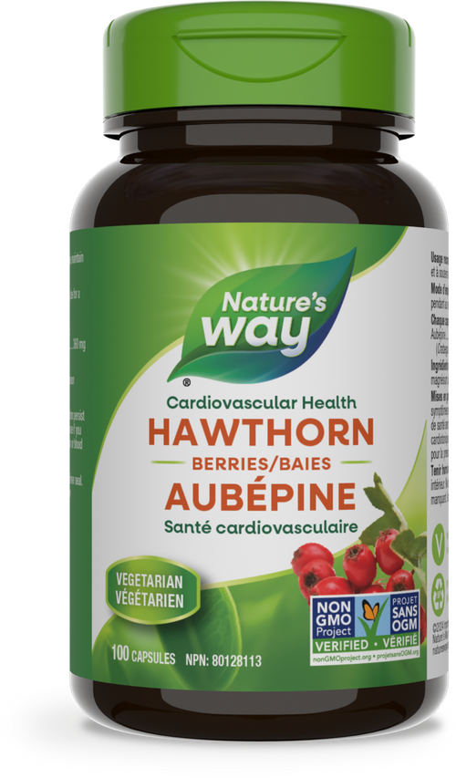 Hawthorn Berries / 100 capsules