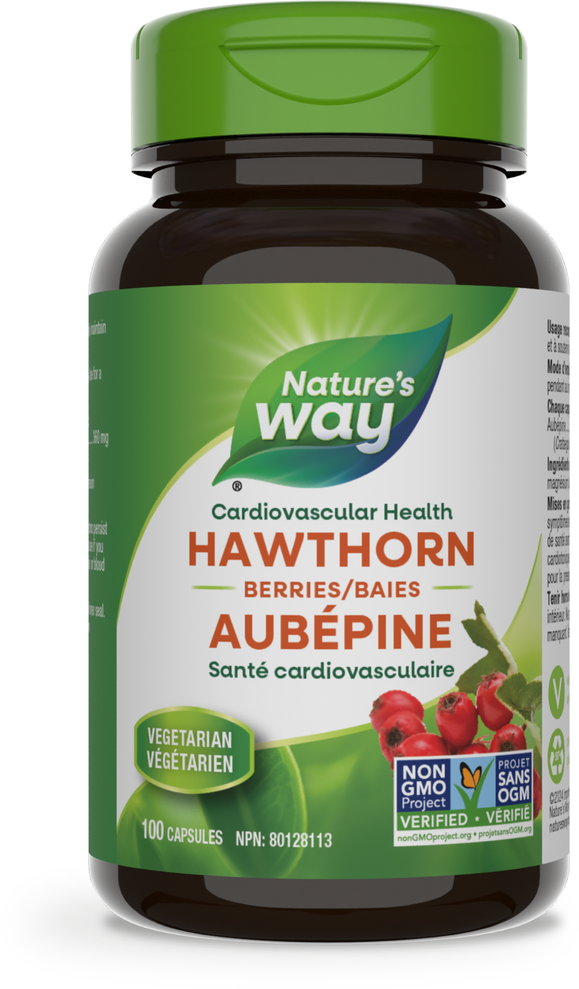 Hawthorn Berries / 100 capsules