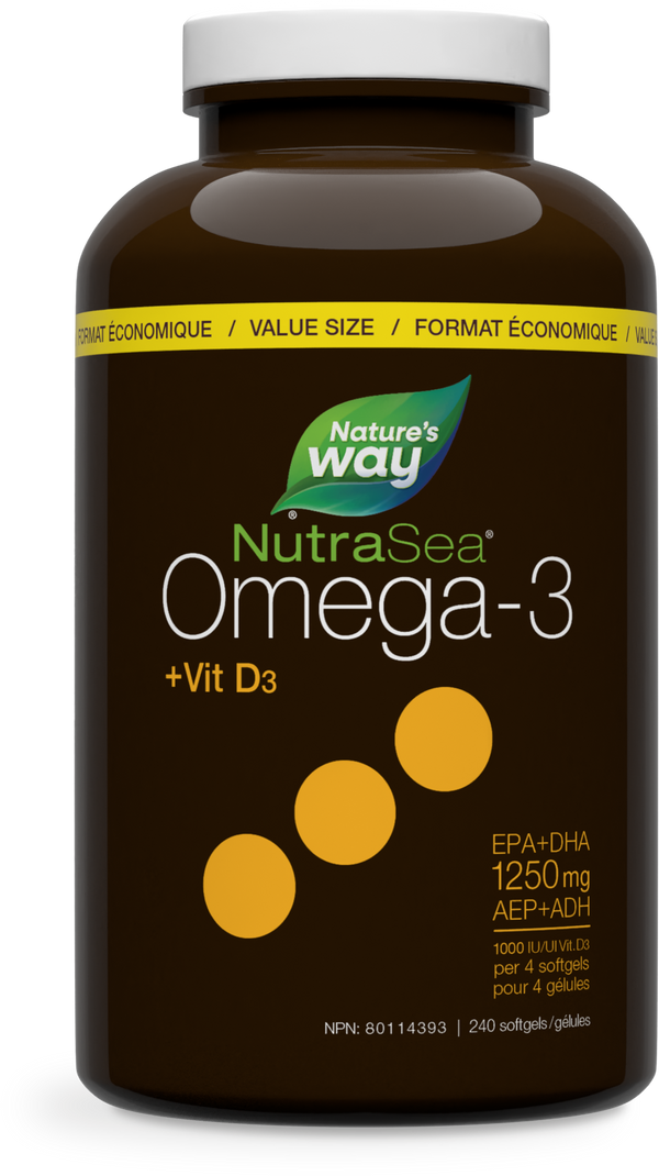 NutraSea+D 240 gélules / 240 gélules