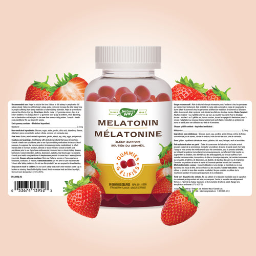 Melatonin, Sleep Support / 60 gummies