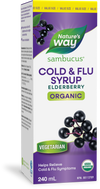 Organic Sambucus Cold and Flu Care, Syrup / 8 fl oz (240 ml)