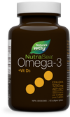 NutraSea+D Oméga-3 Gélules liquides, Menthe fraîche / 60 gélules