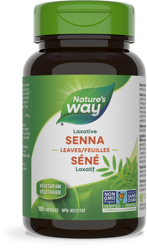 Senna Leaves / 100 capsules