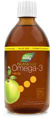 NutraSea+D™ Omega-3, pomme croquante / 16,9 fl oz (500 ml)