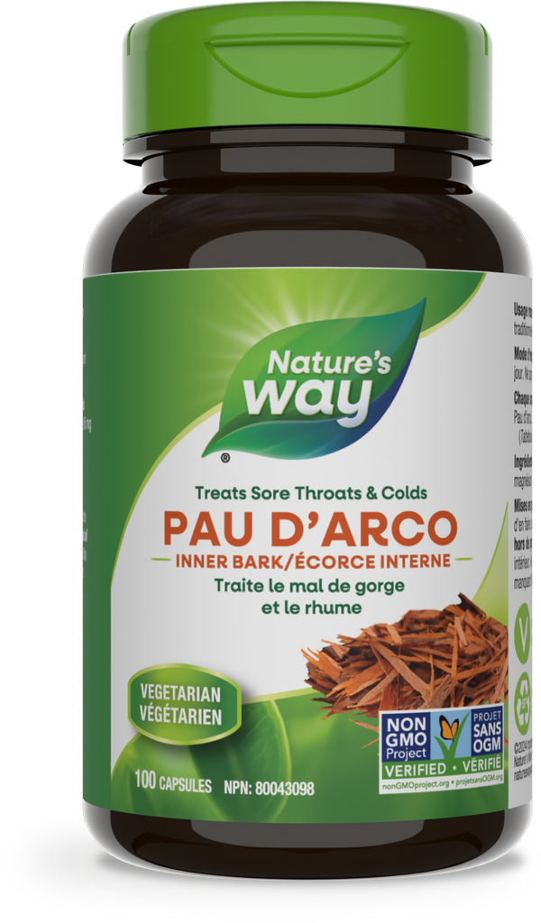 Pau D'Arco Écorce Intérieure / 100 gélules