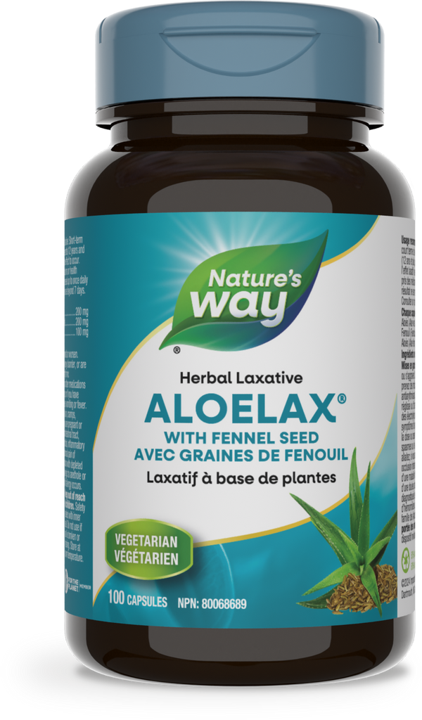 Aloelax, avec graines de fenouil / 100 gélules