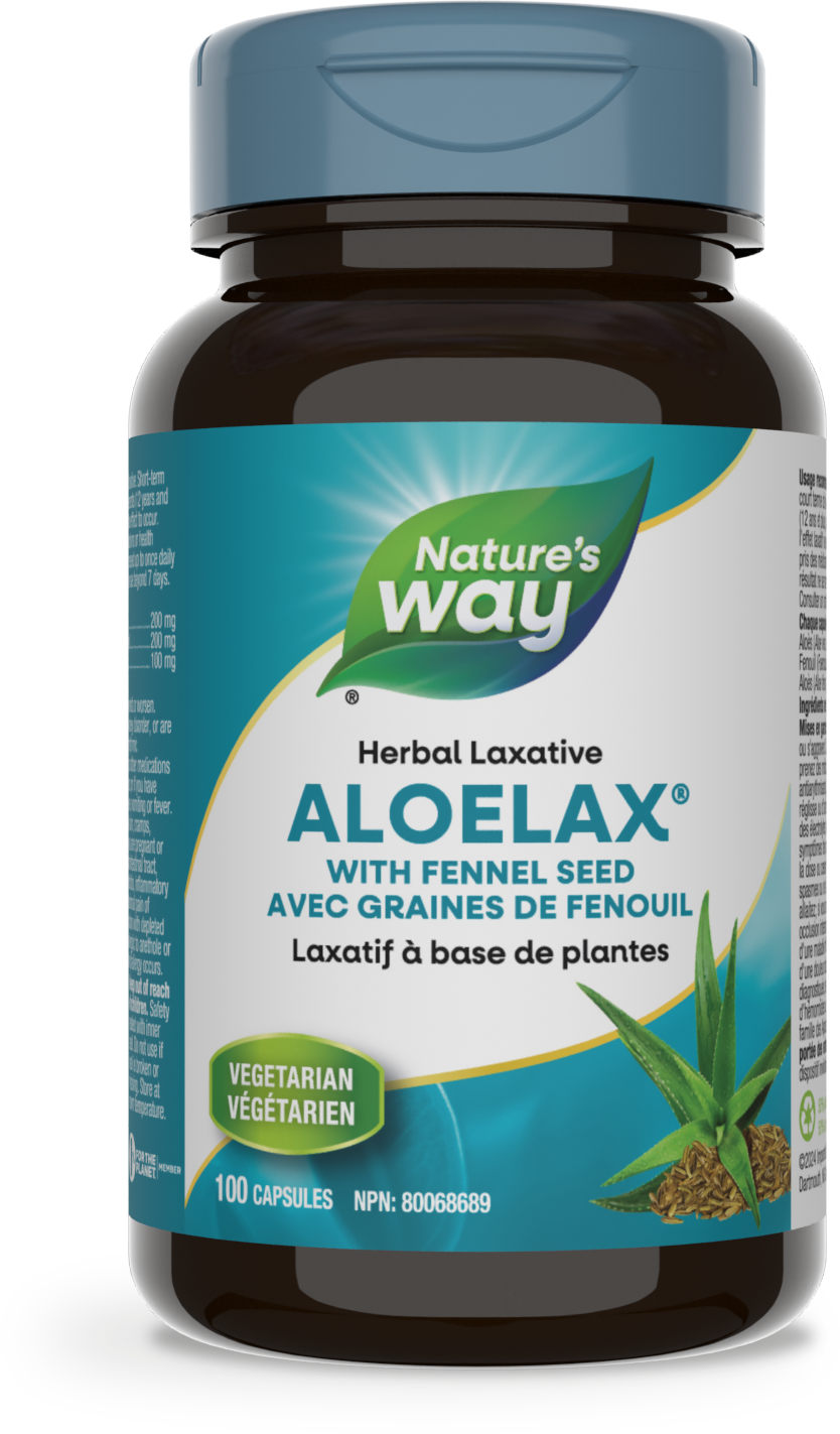 Aloelax® with Fennel Seed / 100 capsules