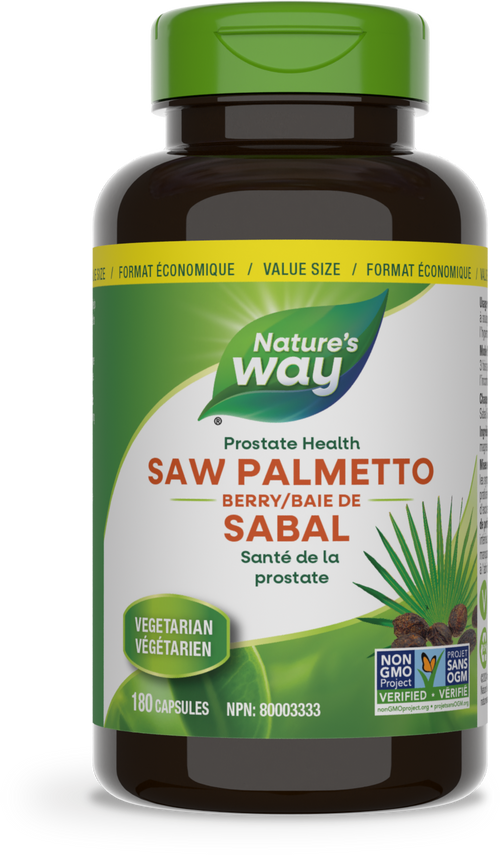 Saw Palmetto Berry, Value Size / 180 capsules