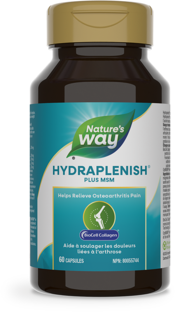 Hydraplenish® Plus MSM & Collagène / 60 gélules