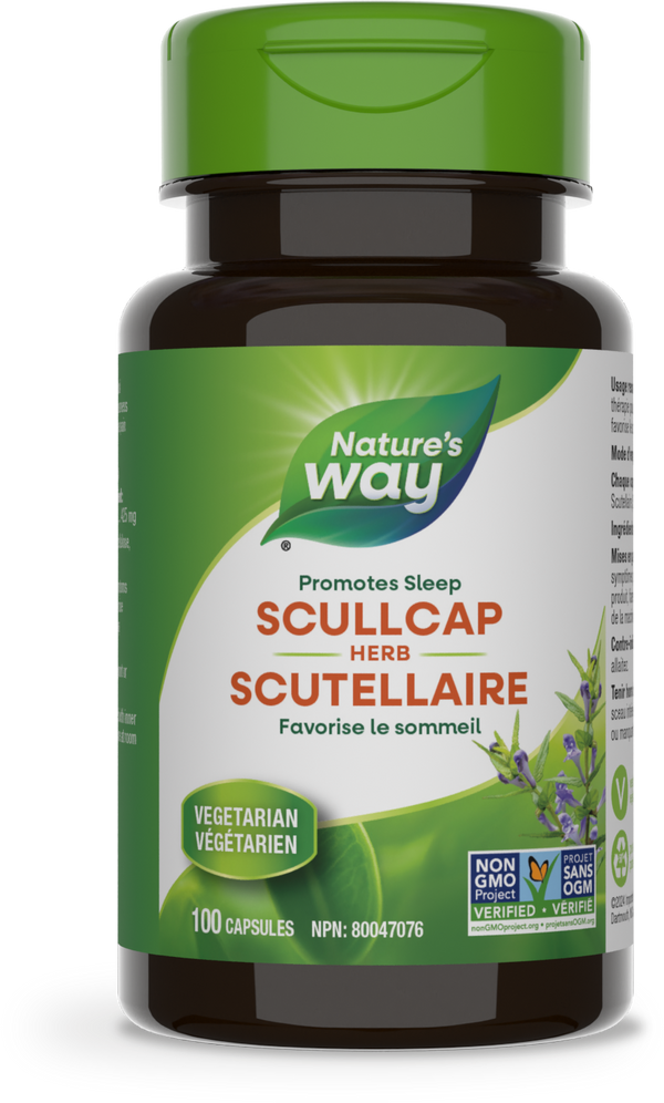 Scullcap Herbe / 100 gélules