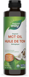 Nature's Way Huile 100 % MCT de noix de coco, certifiée biologique / 16 fl oz (480 ml)