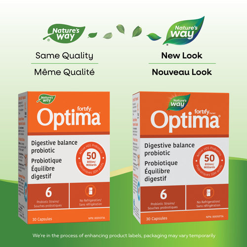 Probiotique Équilibre Digestif Fortify™ Optima™ / 30 capsules