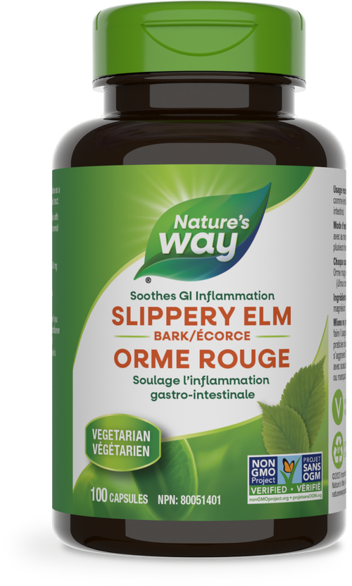Slippery Elm Bark / 100 capsules