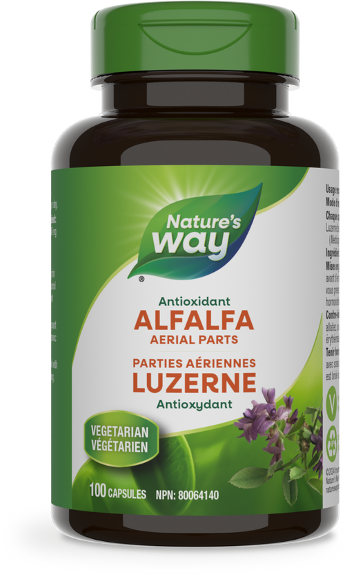 Alfalfa Leaves / 100 capsules