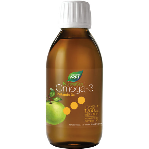 NutraSea+D™ Omega-3, Crisp Apple / 6.8 fl oz (200 ml)