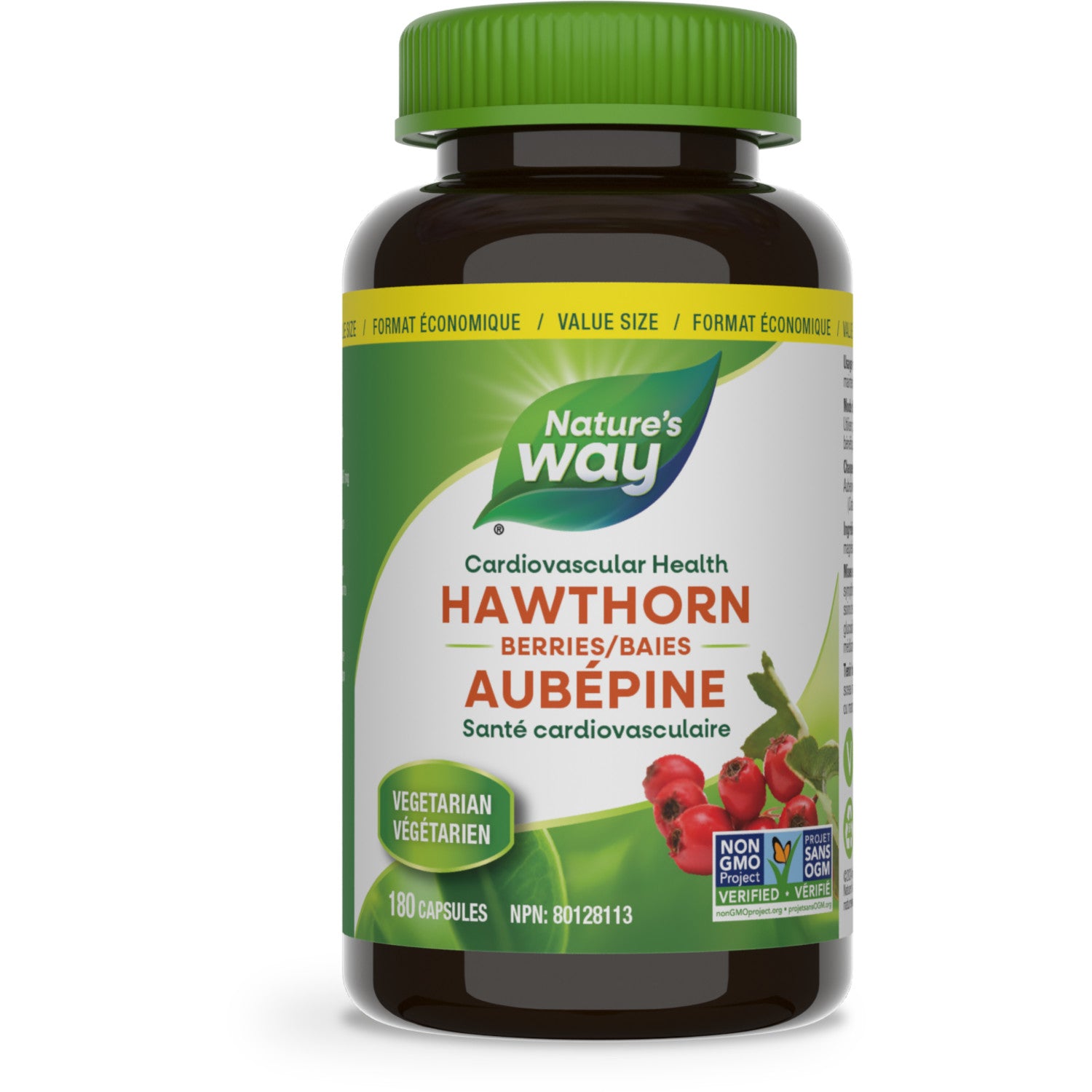 Hawthorn Berries / 180 capsules