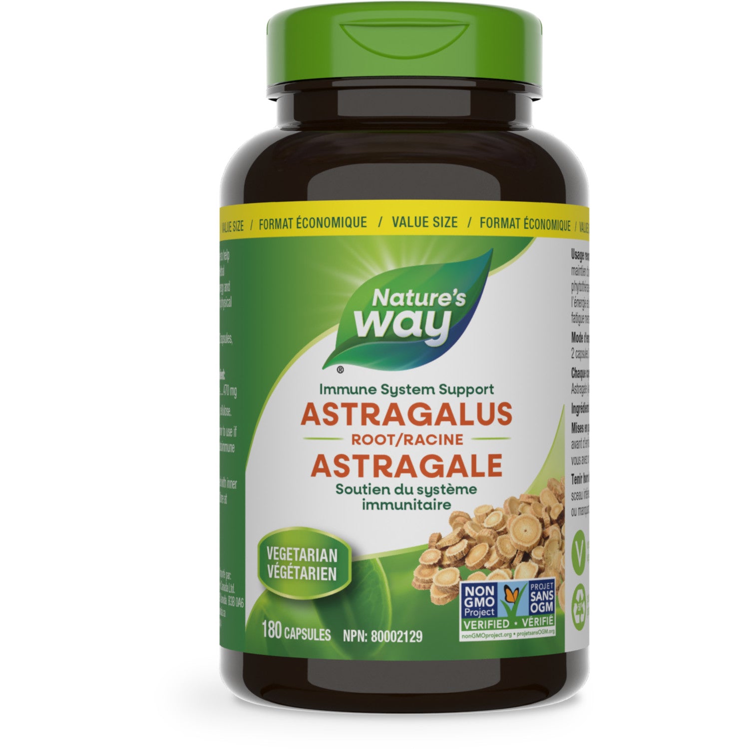 Astragalus Root / 180 capsules