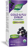 Organic Sambucus Cold and Flu Care, Syrup / 4 fl oz (120 ml)