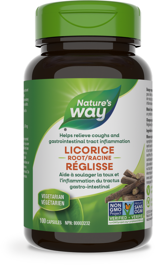 Licorice Root / 100 capsules