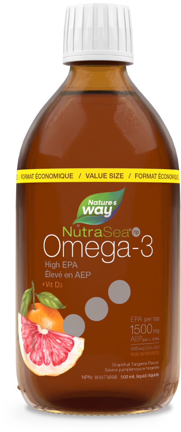 NutraSea hp+D™ (Grapefruit Tangerine) / 16.9 fl oz (500 ml)