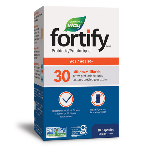 Probiotique Fortify™ 50+ / 30 gélules