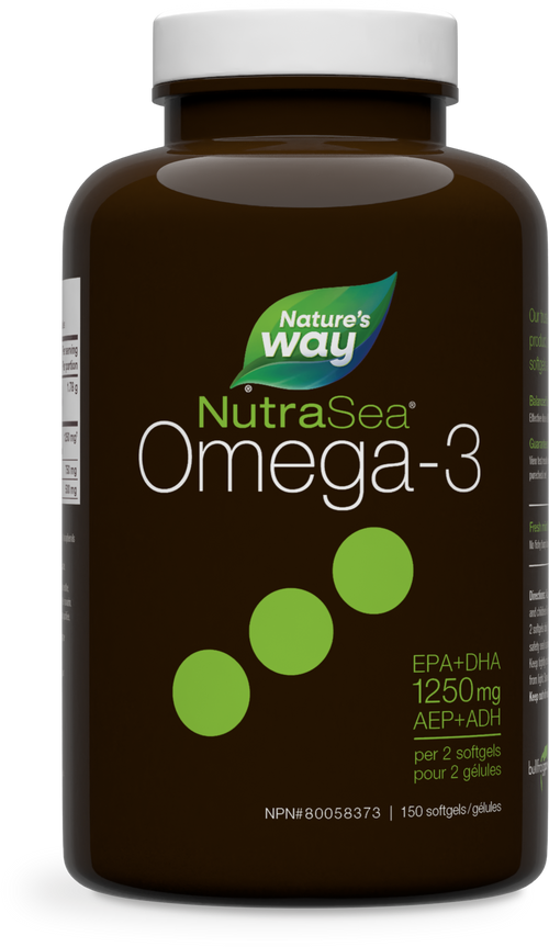Gels liquides NutraSea® Oméga-3, menthe fraîche / 150 gélules