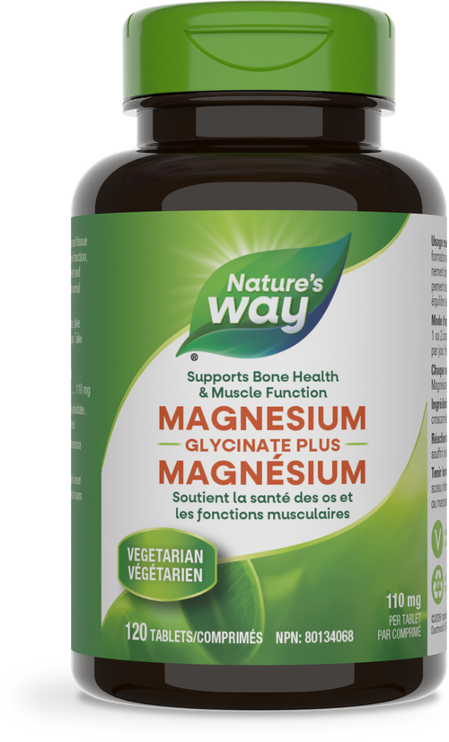 Magnesium Glycinate Plus / 120 tablets