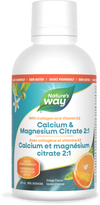 Calcium & Magnesium Citrate 2:1 with Vitamin K2 & Collagen, Orange  / 16.9 fl oz (500 ml)