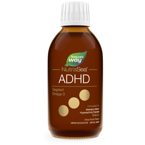 NutraSea ADHD Targeted Omega-3, Citrus Punch / 6.8 fl oz (200 ml)