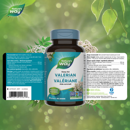 Valerian, Standardized Extract / 90 capsules