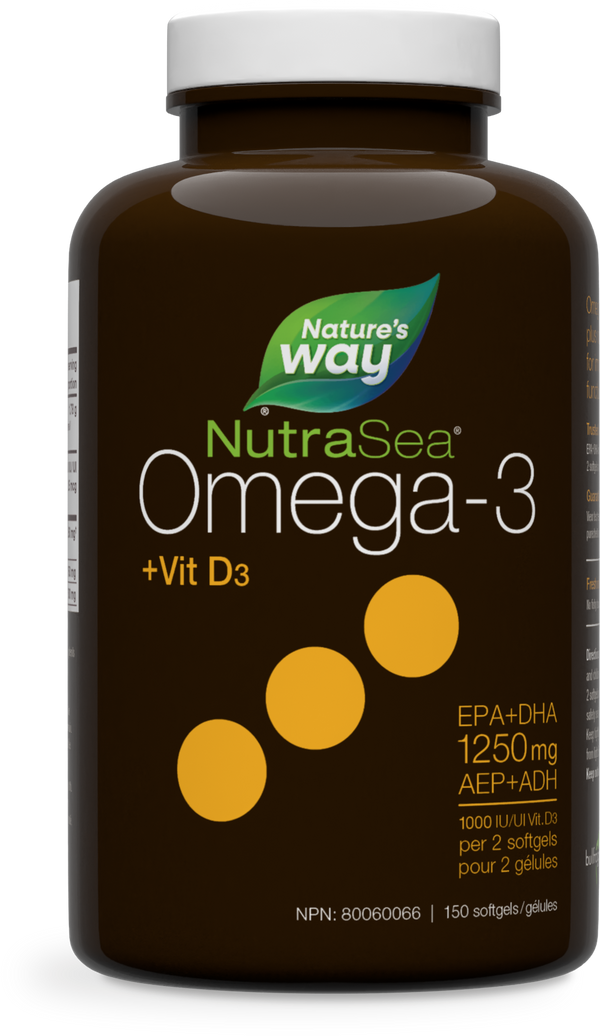 NutraSea+D™ Omega-3 Liquid Gels, Fresh Mint / 150 softgels