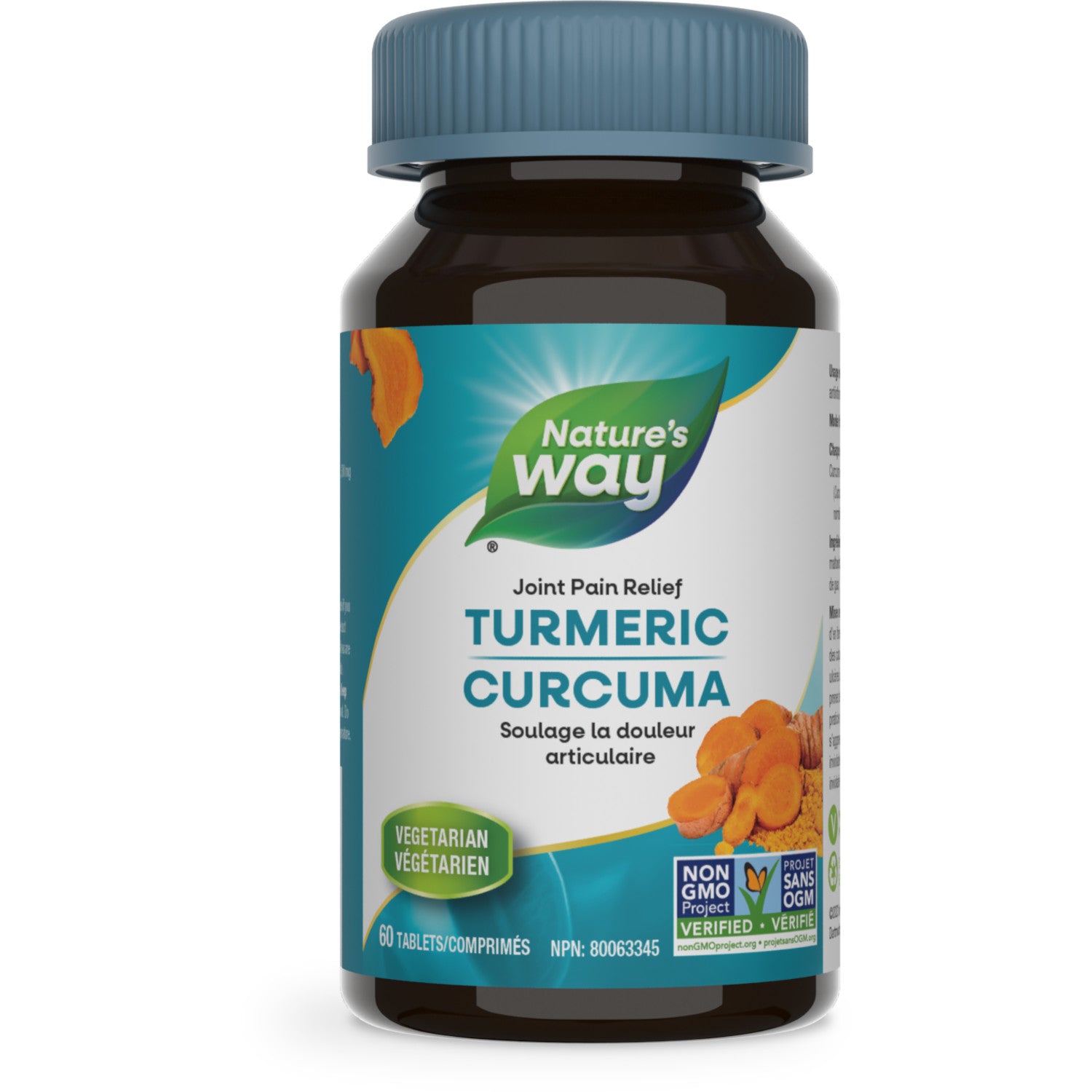 Curcuma, extrait standardisé / 60 comprimés