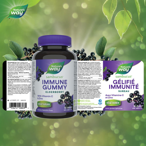 Sambucus Soutien immunitaire, Original Gélifiés / 60 gélifiés