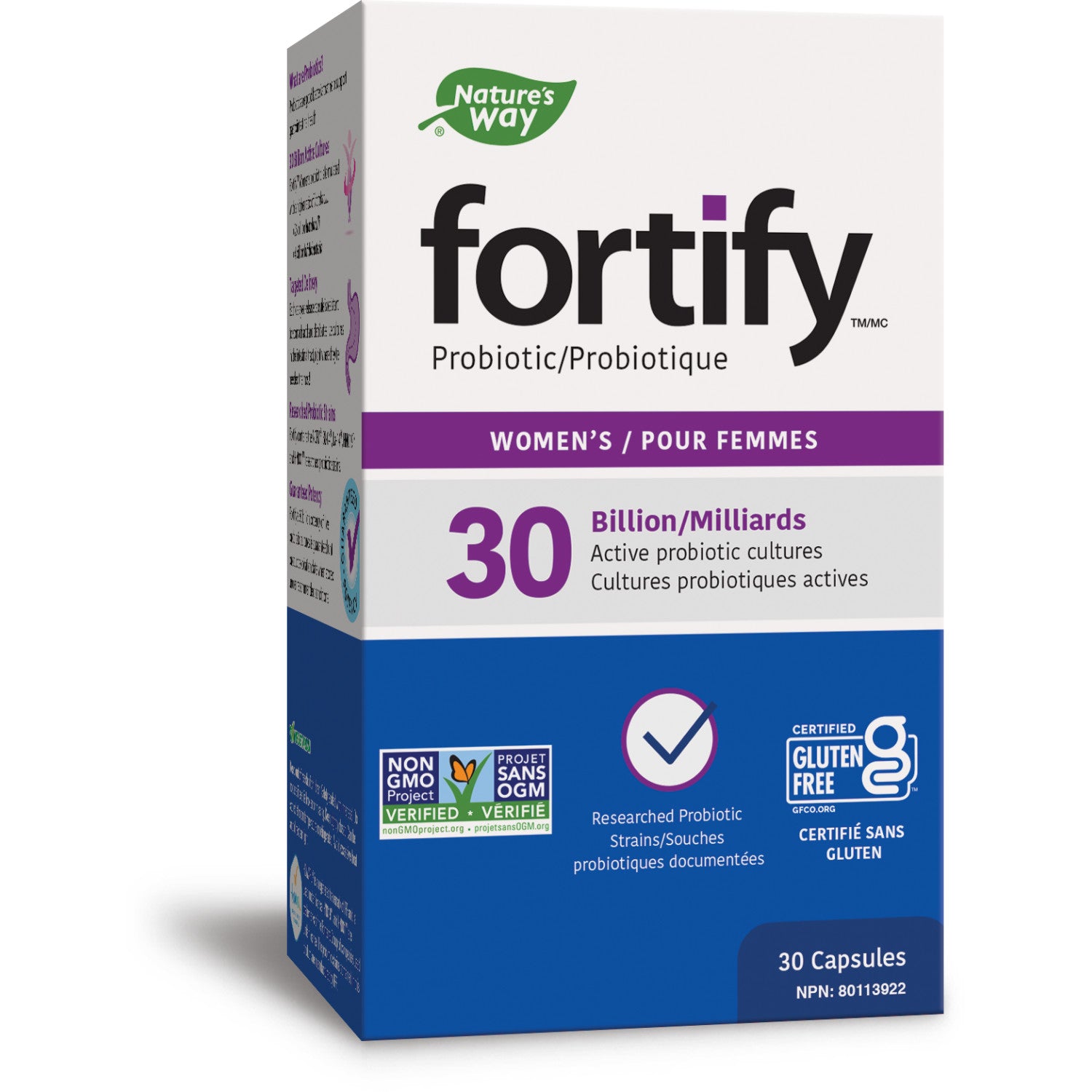 Probiotique pour femmes Fortify™ / 30 capsules